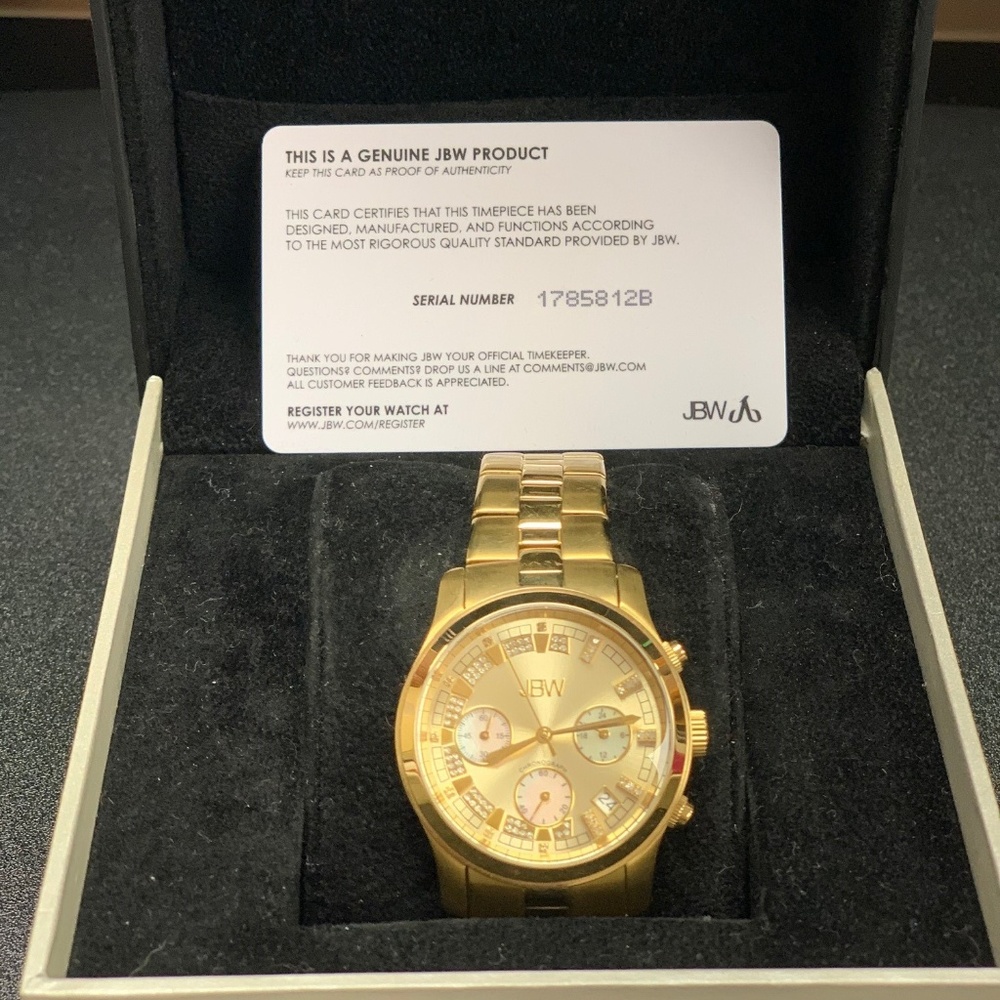 JBW Gold Watch